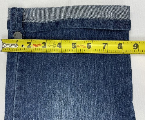 Gloria Vanderbilt Women's Skimmer Bermuda Blue Jean Shorts Size 6 / 30 X 16 - Picture 10 of 10