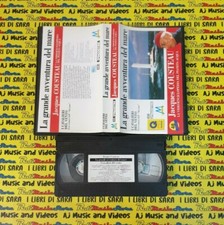 VHS film I CAVALIERI DEL VENTO Jacques Cousteau grande avventura mare(F49)no dvd