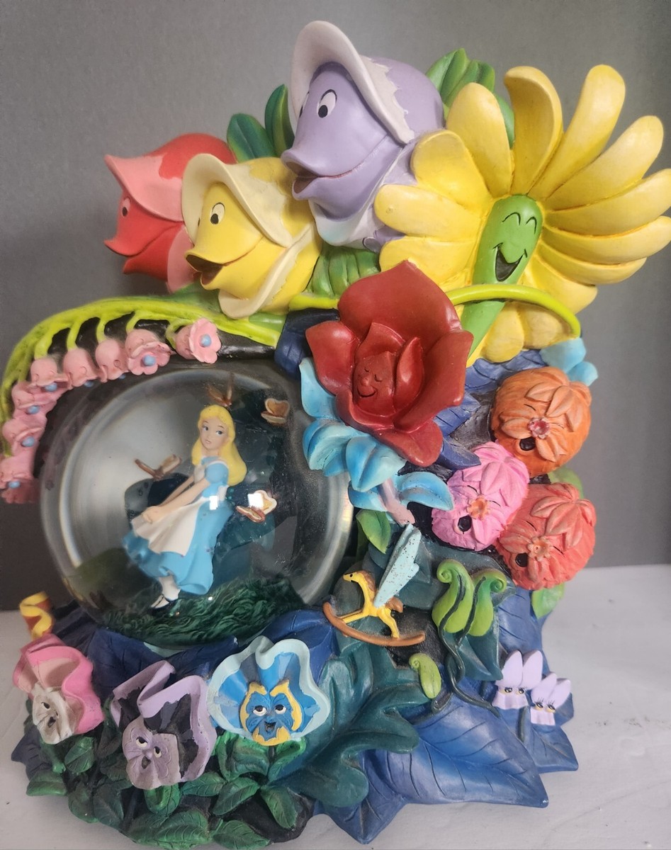 Disney Alice in Wonderland All in the Golden Afternoon Snow Globe
