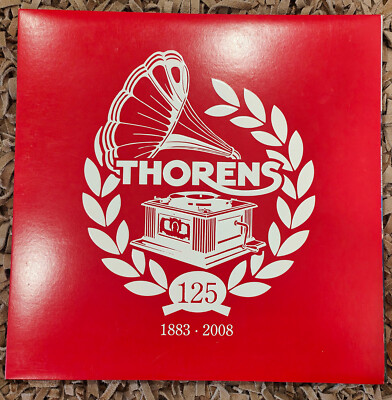 Thorens 125th Anniversary LP 1883-2008 3x Vinyl Compilation ATD125