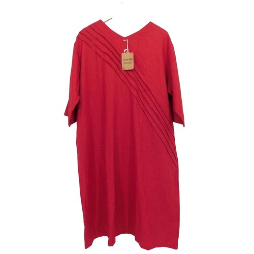 evita linen dress Evita Knit Dress – Oxford Shop main image 1