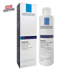 La Roche Posay Kerium Anti Dandruff Gel Shampoo 200ml Exp 11/2027 , Oily Scalp