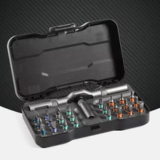 Duke 24 in 1 Magnetic Screwdriver Head Set PC Phone Electronics Repair Tool Kit