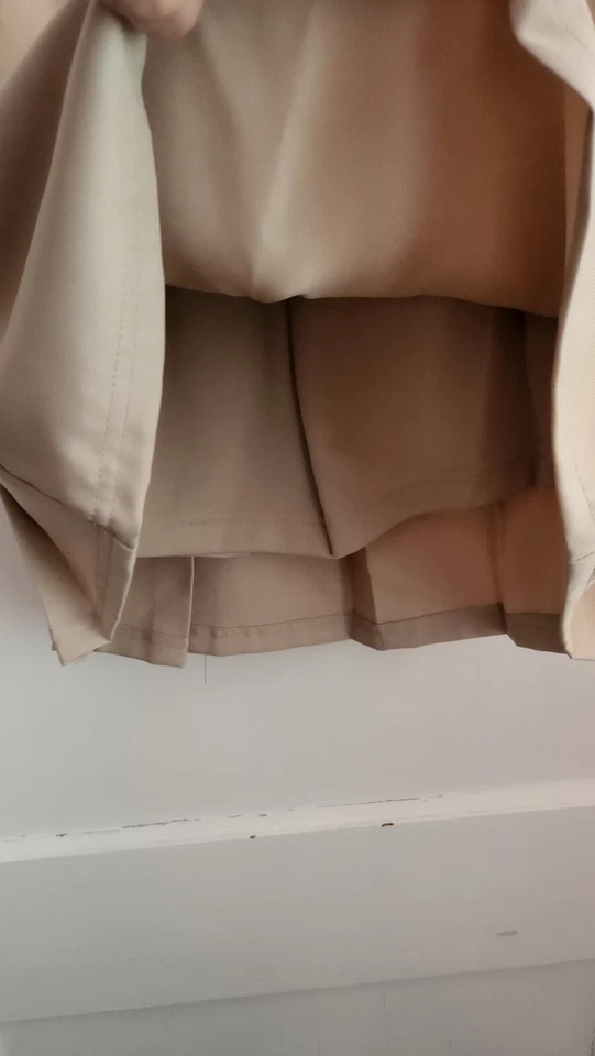 Новый с Ярлыками IZOD размер 14 обычный молодежи юбка школьная форма желтовато-коричневый тянуть на  - Изображение 4 из 4