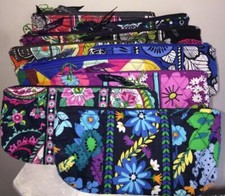 VERA BRADLEY Brush  Pencil Cosmetic CHOOSE PATTERN Mini Case Pencils Pens NWT
