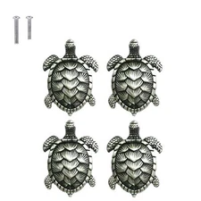 Turtle Drawer Knobs Nautical Beach Ocean Theme Home Decor Drawer Pulls Handles F