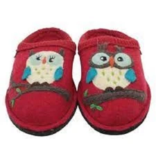 HAFLINGER WOMEN'S OLIVIA  COMFY INDOOR WOOL SLIPPERS