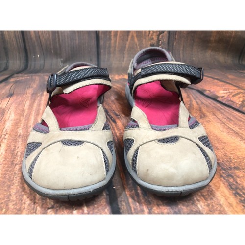 Merrell Beige Leather Mary Jane Open Back Shoes Womens 8 / 39 (3c9) - Picture 8 of 10
