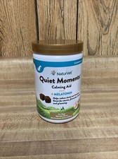 NaturVet Quiet Moments Plus Melatonin Calming Aid for Dogs 180ct Soft Chew 2026