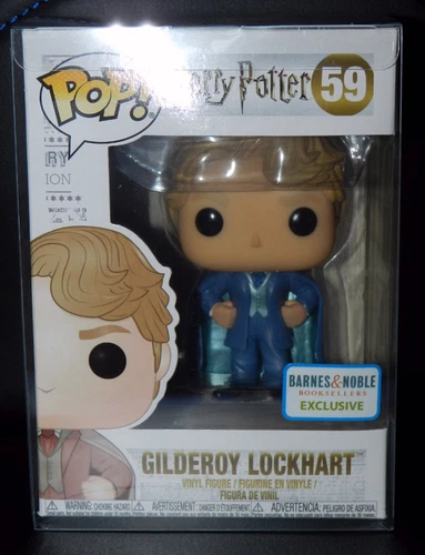 FUNKO POP! : HARRY POTTER SERIES GILDEROY LOCKHART #59 BARNES & NOBLE EXCLUSIVE