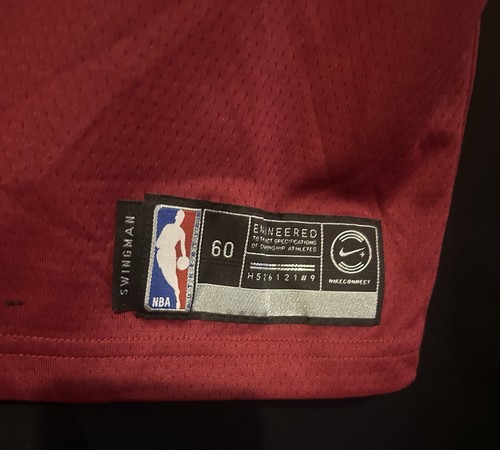 Nike NBA Dri-Fit Cleveland Cavaliers #9 Dwyane Wade Size 3XL Men’s Jersey - Picture 4 of 5