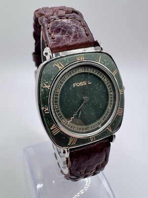 Vintage Rare Fossil Green Marble BW-6803 Collector display picture 2