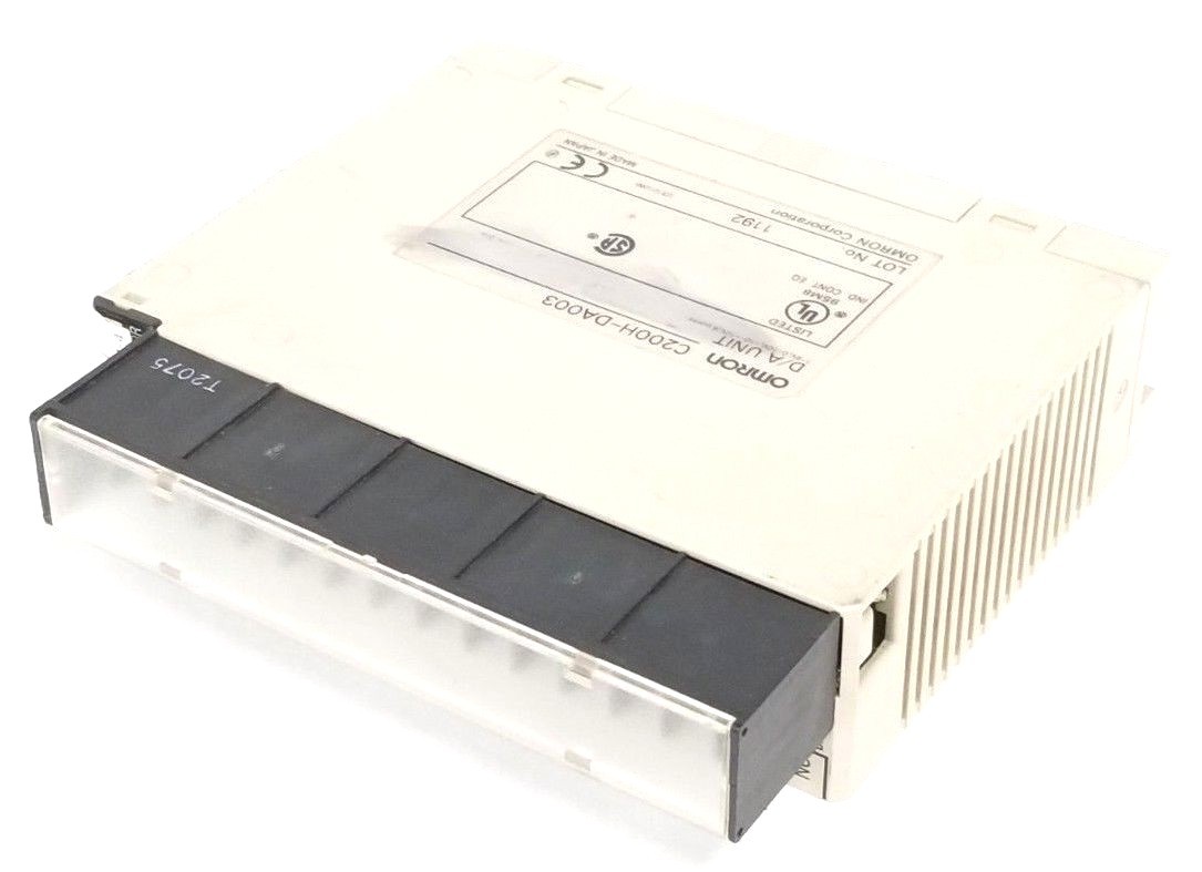 OMRON C200H-DA003 D/A ANALOG OUTPUT MODULE 1-5V, 0-10V, -10-+10V
