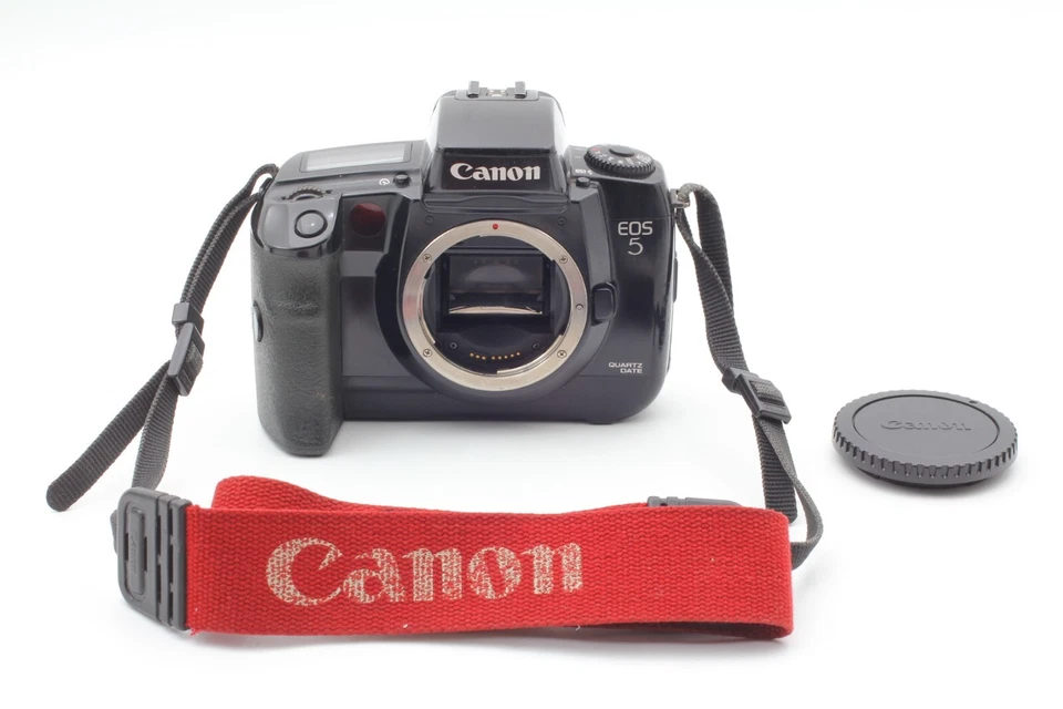 【Exc+4/Function dial doesn't click】Canon EOS5 QD 35mm SLR Film Camera from JAPAN - Image 2 of 4