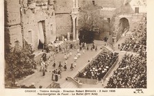 PC51893 Orange. Theatre Antique. Direction Robert Brisacq. 2 Aout 1936. Represen