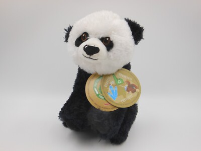 Panda Kuscheltier Plüschtier ECO Buddiez medium ca22cm 100% Recycled NEU