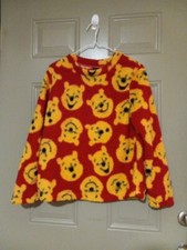 Disney Winnie The Pooh Woman Sleep Fluffy Sweatshirt NWOT Size S 4/6