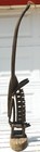 VINTAGE African Chi Wara Bambara Mali 50" tall w hair, cotton & basket Cap -LOOK — photo 3