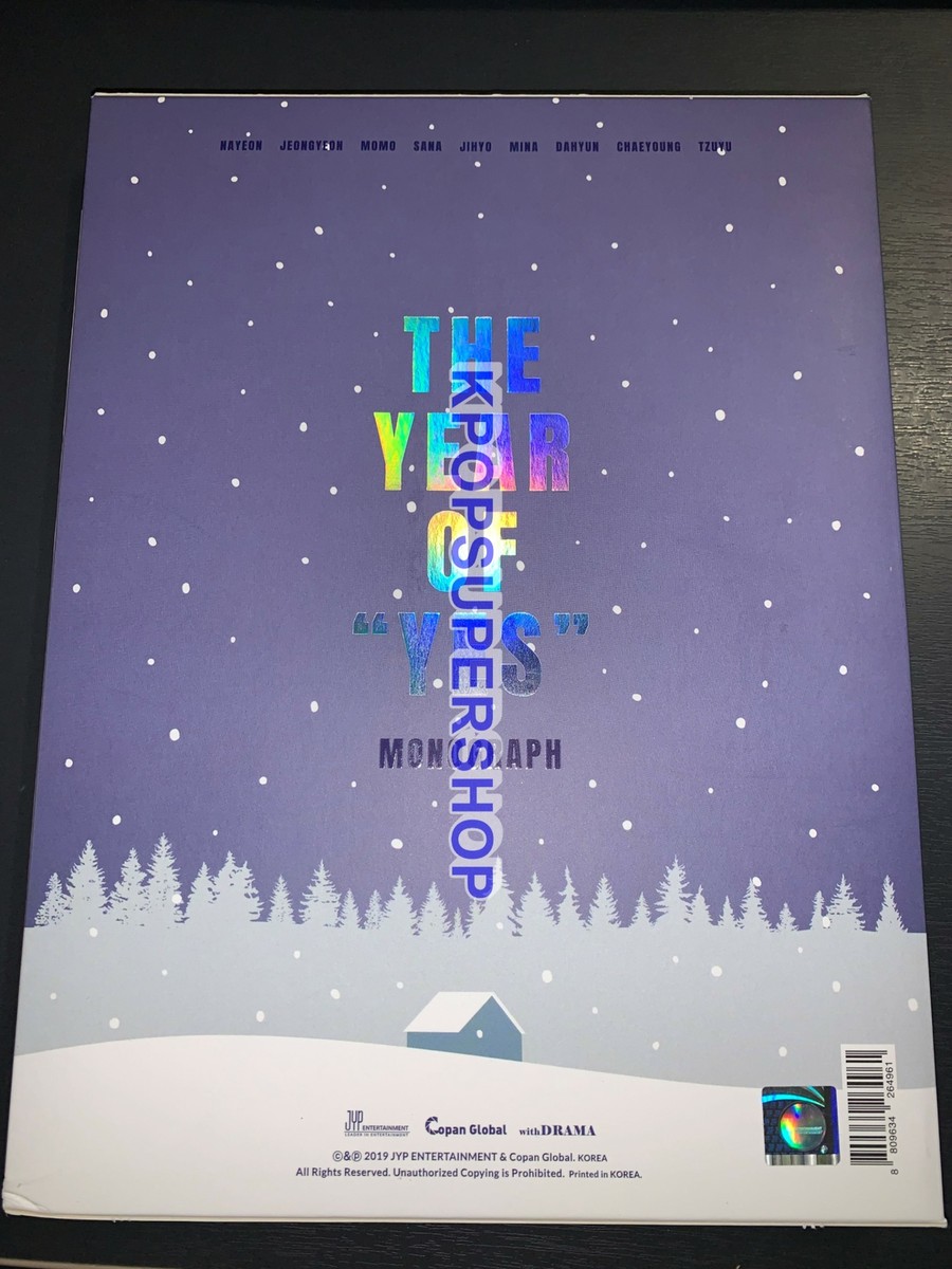 アート・デザイン・音楽 TWICE YESorYES THE YEAR OF YES MONOGRAPH TWICE - TWICE 3rd Special Album - THE YEAR OF YES [ B Ver