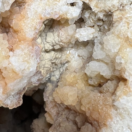 Racimo de fluorita de cristal de fluorita de cuarzo GEODE único de 10" único 11,6 libras - Imagen 8 de 10