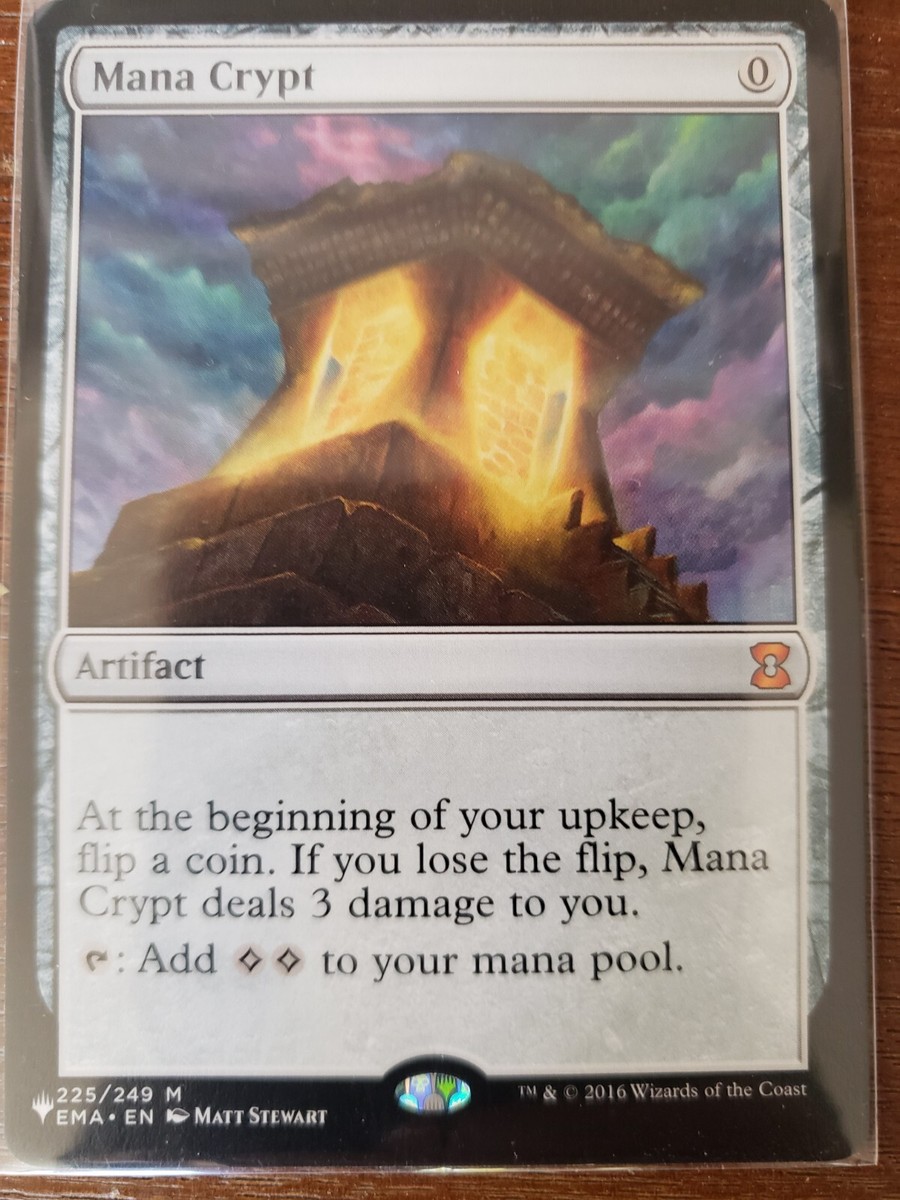 Mana Crypt The List NM Magic The Gathering MTG 225 / 249 | eBay