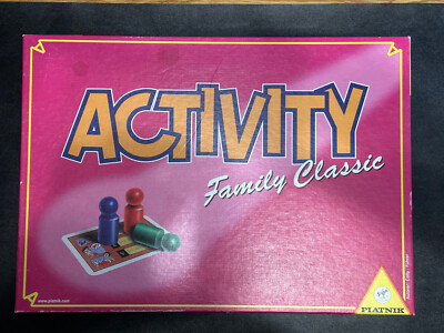 Activity Family Classic Piatnik Partyspiel vollständig gebraucht 3-16 Spieler