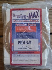 10 Enviro-Max Proteam Backpack Vacuum Bags 10 Qt 100331 Mega Coach Super Coach