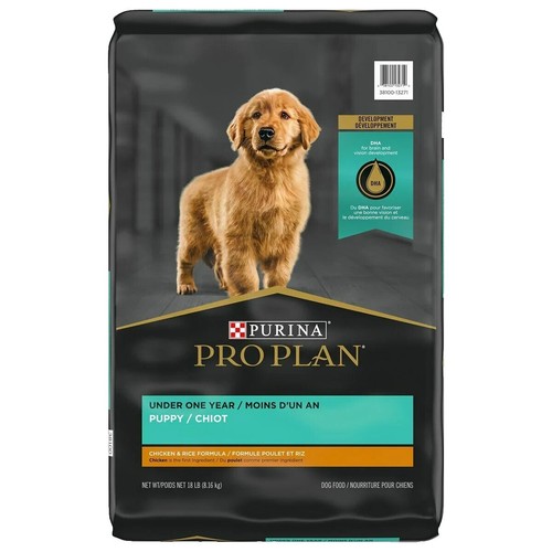 Purina Pro Plan 3810014289 Puppy Chicken and Rice with Shredded