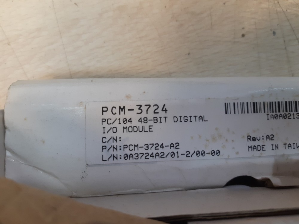 Advantech Pcm-3724  PC/104  Digital I/o Module  48-bit