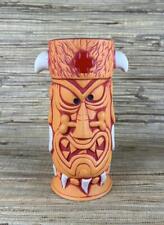 Witch Doctor Tiki Mug Derek Yaniger Orange with Red Wash 3rd color edition