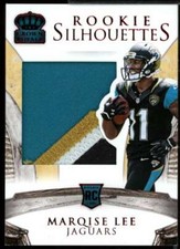 Marqise Lee Card 2014 Crown Royale Rookie Silhouettes Red Jersey #215 