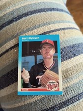 BERT BLYLEVEN 1987 FLEER CLASSICS MINIATURES #9 FREE SHIPPING