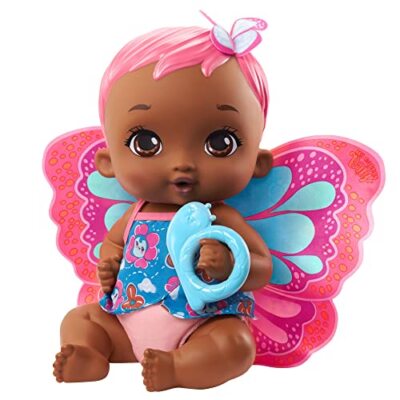My Garden Baby GYP12 - Schmetterlings-Baby Puppe - Pinker Schmetterling (30 cm),