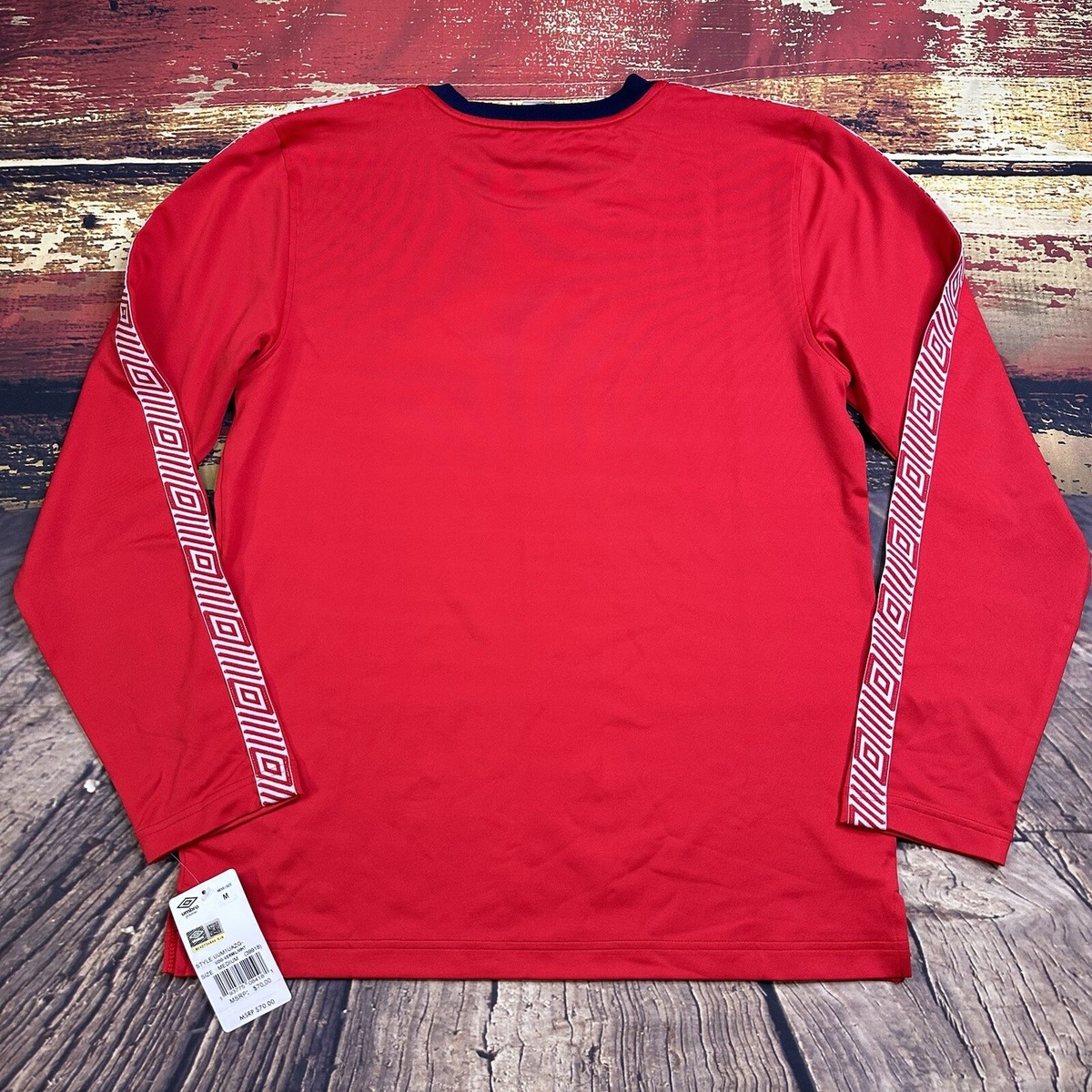 Umbro Premier Men's Soccer Shirt Jersey Sz XL Long Sleeve