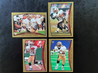 1998 Topps New Orleans Saints Team Set  (8)  **SUPER SHARP**. NM/MT--MINT