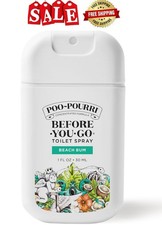 Poo Pourri Beach Bum Before-You-Go Pocket Air Toilet Freshener Coconut, Orchid