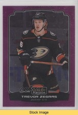 2022-23 O-Pee-Chee Platinum Matte Pink Trevor Zegras #1 READ 16uw