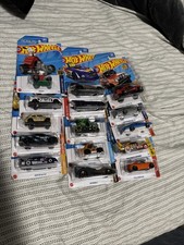 hot wheels lot of 25 unboxed - honda civic type r, mazda rx3, batman, more