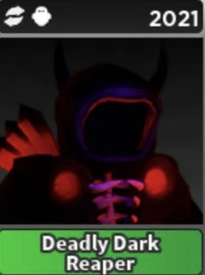 Deadly Dark Reaper 2021 Survive the Killer | STK Killer | Rare | Trusted Seller