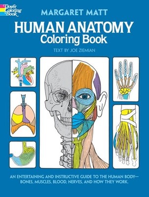 Human Anatomy Coloring Book, Paperback by Matt, Margaret, Brand New, Free shi...
