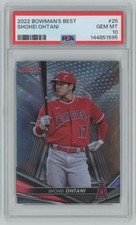 2022 Bowman's Best Shohei Ohtani PSA 10 Los Angeles Angels #25 C26