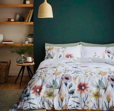 Image of VOYAGE MAISON OCEANIA 100% COTTON 220 THREAD COUNT KING DUVET COVER SET BNIP