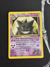 Sabrina's Gengar - Gym Challenge - 1st Edition NonFoil - 29/132 - NM on eBay