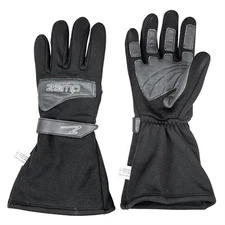 Zamp RG40003XL ZR-Drag Racing Gloves, SFI 3.3/20, Black, XL