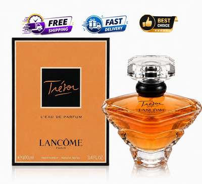 New Tresor by Lancome L'Eau De Parfum Spray for Women 3.4oz New Sealed In Box
