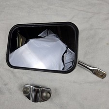 Vintage Truck Side Mirror With Adjustable Ball Joint Action Whardware