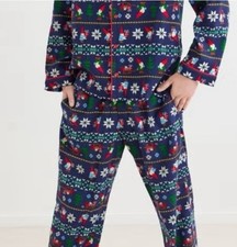NWT Hanna Andersson Gnome Sweet Flannel Pajama Set Large