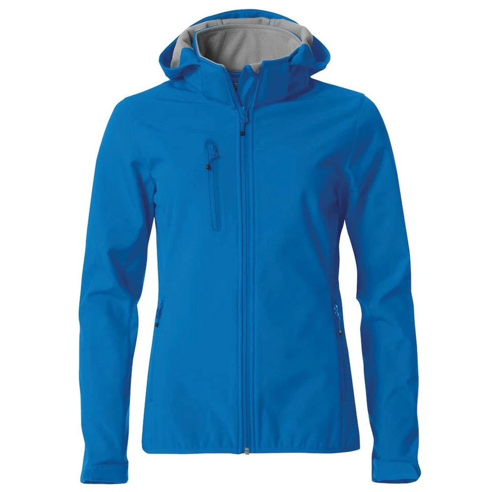 Clique Basic Hoody Softshell Damen Jacke Übergangsjacke Outdoor Jacke mit Kapuze