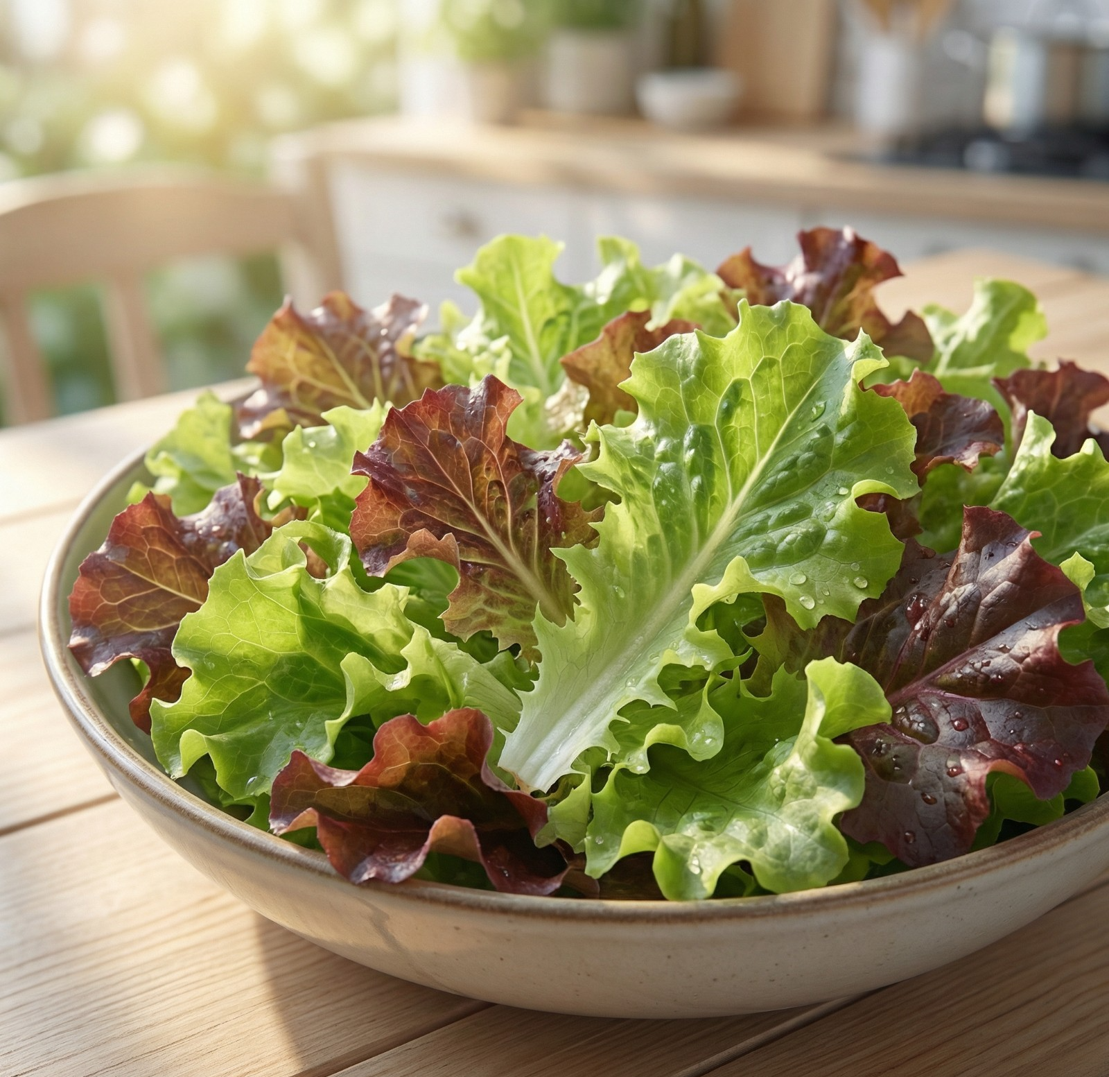 Lettuce HEATWAVE MIX Heat Tolerant Cut & Come Again Garden Non-GMO 1000 ...