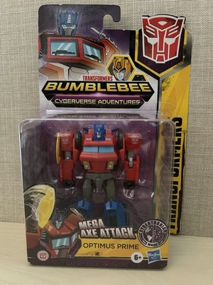 Hasbro transformers bumblebee Cyberverse Adventure Mega Axe Attack Optimus Prime